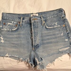 Agolde Women's Parker Vintage Cut Off Jean Short